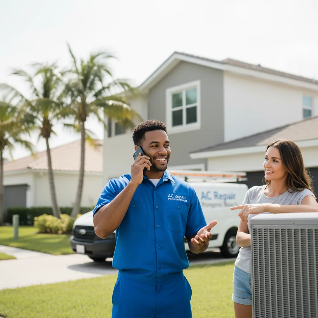 AC Repair Pompano Beach customer support in Warren